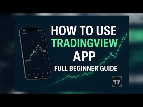 TRADING VIEW APP GUIDE FOR BEGINNERS !