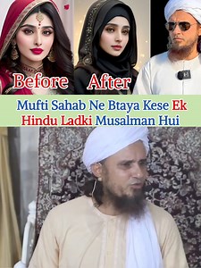 2.4M views · 209K reactions | Mufti Sahab Ne Btaya Ek Hindu Ladki Ke Musalman Hone Ka Waqia #muftitariqmasood #tariqmasood #islamic #muslimah #muslim #hindu #hinduism #islam #lahore #delhi #Muslims #bhopal #waqia #karachi | Deen E Islam | Facebook