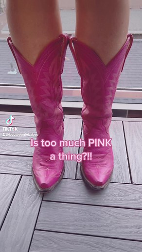 #PinkWeek #breastcancerawareness #PinkCowboyboots | Boot Boogie Babes
