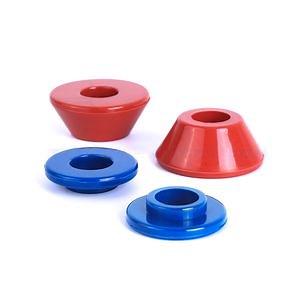 [Hot Item] Custom Molded White Black Nylon Plastic Shoulder Washer Hollow Flange Bushes Sealed Gasket