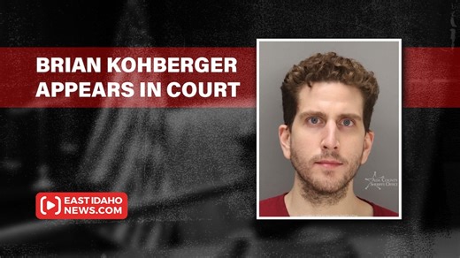 WATCH LIVE: Bryan Kohberger's first hearing in Ada County happening Thursday afternoon - East Idaho News
