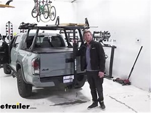 Rhino-Rack T-Load Hitch Mounted Load Assist Review - 2021 Toyota Tacoma Video | etrailer