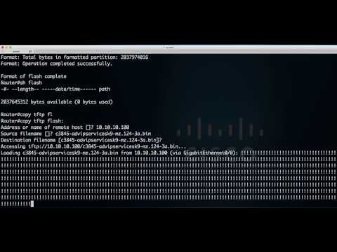 How to upgrade Compact Flash Card on Cisco 3845 router