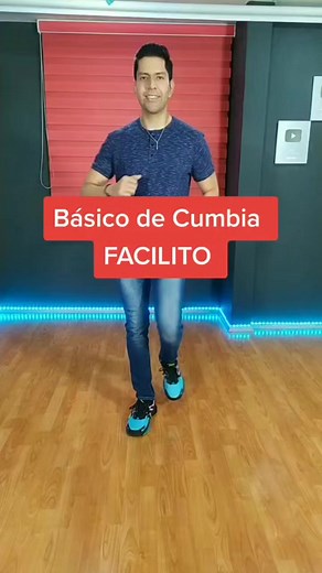 Paso Básico de Cumbia 🔥 #cumbia #cumbiasonidera #comobailarcumbia #aprendeabailarcumbia #bailafacilito #oskryluz #clasesdecumbia | Baila Facilito