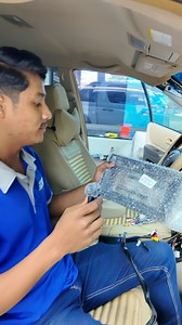 Toyota Highlander install DUDUAUTO android Player. #toyota #toyotahighlander #duduplayer | iCAR Cambodia