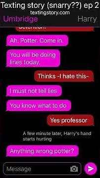 Texting story (snarry??) ep 2