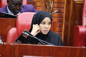 Wajir County Women Representative Fatuma Jehow asked Police Inspector General nominee Douglas Kanja what measures he will take, if approved as IG, to address drug trafficking between Kenya and Ethiopia. https://youtu.be/6w7QtOA04ZY?si=4mjA3pfp1db2xh1s | Frontier Online