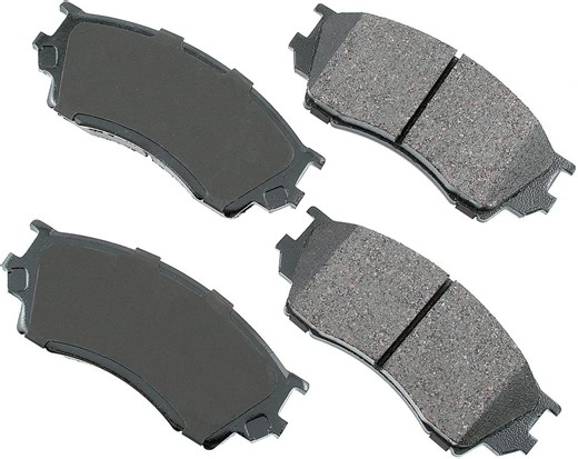 Amazon.com: Akebono ACT643 ProAct - Pastilla de freno de disco : Automotriz