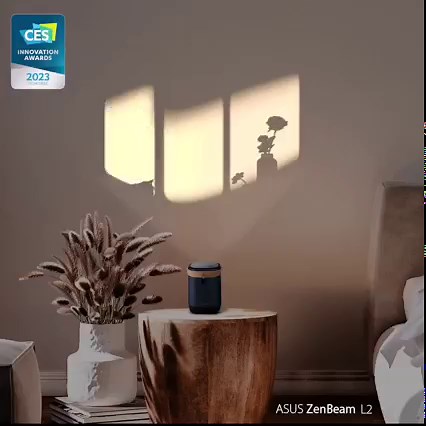 ▶️ Elegantni dizajn ▶️ Jedinstven ASUS Light Wall efekat, ZenBeamL2 ima 26 ambijent opcija i pretvara tvoju dnevnu sobu u pravi bioskop! Saznaj više ▶️ https://asus.click/ZenBeamL2 | ASUS