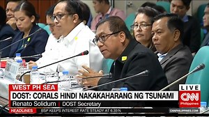 12K views · 273 reactions | May pangambang hihina ang "natural barrier" ng bansa sa ilang kalamidad gaya ng tsunami dahil umano sa pagkasira ng corals sa West Philippine Sea. Pinabulaanan naman ito ng mga eksperto. Ang kanilang paliwanag sa ulat ni Eimor Santos. | NewsWatch Plus Philippines | Facebook