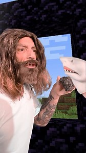 19K views · 235 reactions | chicken jockey #minecraft #minecraftmovie @jackblack | The Shark Puppet | Facebook