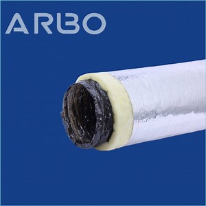 [Hot Item] 8 Inch Quality Aluminum Flexible Duct Silencer to Reduce Noise for Ventilation