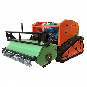 [Hot Item] Self Propelled Automatic Crawler Zero Turn Remote Control Robot Lawn Mowers