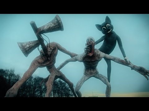 Cartoon Cat vs SCP-096 vs Siren Head