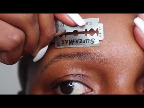 easy brow grooming tutorial