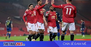 MU thắng 9-0 trước Southampton