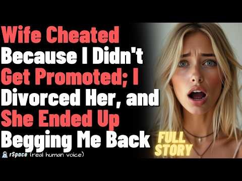Wife Cheated Because I Didn't Get Promoted - I Divorced Her, and She Ended Up Begging Me Back