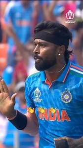 1.1M views · 10K reactions | Hardik Pandya gets into the wickets tally ☝️ #CWC23 #INDvPAK #Cricket #Cricketreels | ICC - International Cricket Council | Facebook