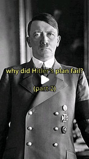 Kanebridge News Middle East | Why did Hitler's plan fail? (reupload because of audio problem) follow @historysixtyseconds for more . . . . . . . . . . . . . #hitler #ww2... | Instagram