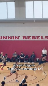 Cooper Flagg Was Out There Hooping 👀 🙌 #cooperflagg #anthonydavis #usabasketballl #basketball | Plug Nation Media LLC