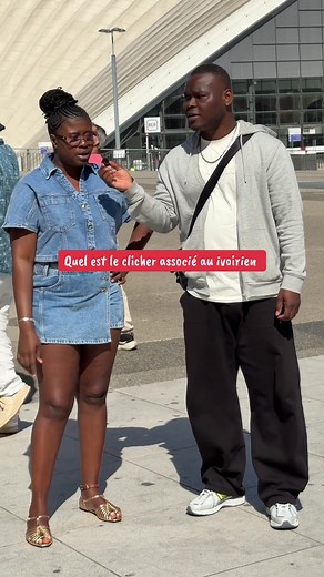 Quel est le clicher associé au ivoirien #paris #france #viralvideos #bretagne #cotedivoire
