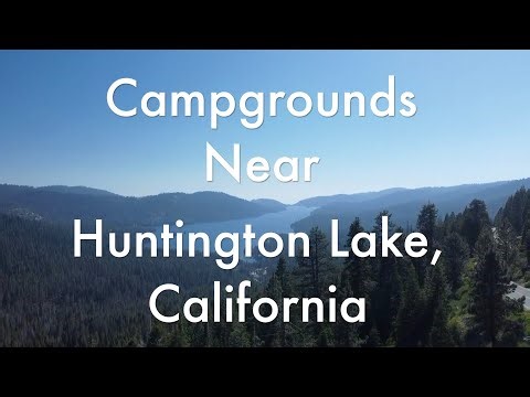 Campgrounds at Huntington Lake, California