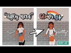 THE “UGLY” NERD 🤓 GLOWS UP! 🔊VOICED || Berry Avenue Roleplay