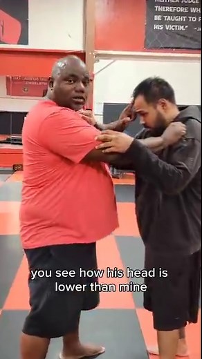 The art of a proper headbutt demonstrated by Coach Britt. #headbutt #headcontrol #selfdefense #vegasgym #streetdefense #streetfight #lasvegascombatacademy #lasvegaskravmaga | Las Vegas Combat Academy