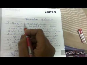 Applications of queue- lecture55