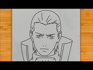 Cara menggambar Hidan Akatsuki | How to draw Hidan Akatsuki | easy Drawing