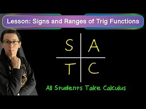 Lesson: Signs and Ranges of Trig Functions