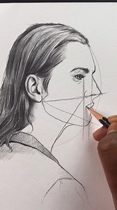 24K views · 348 reactions | Easy girl drawing trick 殺 #pencilsketch #drawing #art | Rodrigues Fan | Facebook