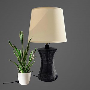 Black Wire Metal Table Lamp, Vintage Industrial Desk Light - Etsy Australia