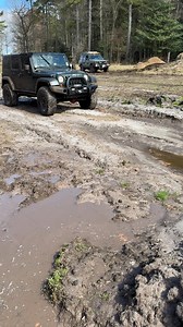 #jeep almost makes it through deep #mud pit. | Where2Wheel