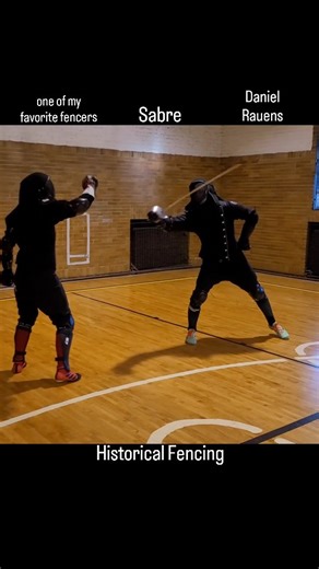 Josh Dale | One of my favorite fencers, Daniel Rauens #HEMA #saber | Instagram