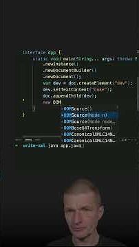 Writing XML Document To File with a Transformer #java #shorts #coding #airhacks