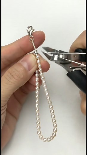 Original handmade Mobius ring pearl bracelet #usa #tiktok #foryou #fyp #handmade #bracelet | Alibalu