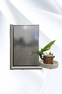 Fashionable Decorative Fluted Glass Effect Textured Float Glass Laminated Glass