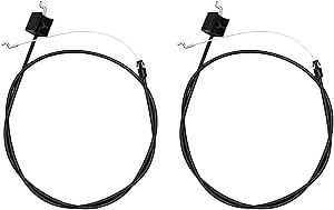 Kenshopping 2pc 104-8677 Brake Cable Replacement Part for Toro Lawn Mower Cable