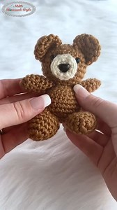 7.9K views · 83 reactions | Want to learn to make this adorable Tiny Teddy? Check out the pattern here: https://www.nickishomemadecrafts.com/tiny-crochet-teddy-bear-pattern/ #crochet #yarn #diycrafts | Crochet Patterns & Tutorials by Nicki's Homemade Crafts | Facebook