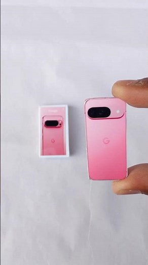 Miniature Google Pixel 9 Pro Unboxing 😍 | Looks 100% Real | #ytshorts #miniphone