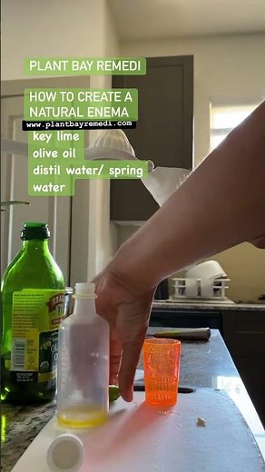 Plant Bay Enema Recipe | DIY Enema | Natural Enema | Constipation Remedy | Vegan