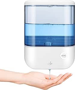 OSYNC Touchless Soap Dispenser 33.8oz / 1000ml, Commercial Automatic Hand Sanitizer Dispenser, Battery Operated, Made of ABS Plastic, Suitable for Gel/Liquid