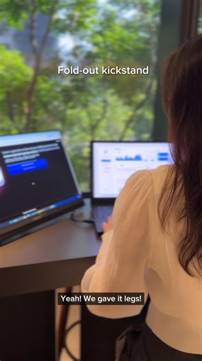 1K views · 24 reactions | Meet the ZenScreen MB229CF ️: ✅ Fold-out kickstand for ideal angles​ ✅ C-clamp arm for perfect positioning​ ✅ Partition hook frees up desk space​ Share your reviews and win  https://asus.click/RateYourGear25​ *Eligibility varies by country. T&Cs apply. #ASUS #ZenScreen | ASUS | Facebook