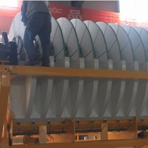 [Hot Item] Disk Vacuum Filter Apply in Metallurgy Chemical Industry
