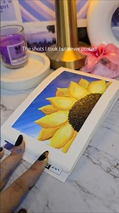 BTS ? No just cleaning up my phone memory🤌 #artmemes #painting #sunflower #behindthescenes #fyp #art
