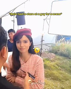 1.8M views · 10K reactions | Belle had to stare at a different actor for a certain scene. ——————————— Belle : “Nasa-sad ako. Hindi ako sanay na iba yung kasama ko ☹️” Meanwhile her with Donny : ☺️勺殺❣️ ——————————— Sinong nalulungkot kase di sanay ng di si Donny yung ka-eksena niya? Sino pa edi si Belle HAHAHAHAHAAHAHA what a cutieee 勺 | Maxiana Roswell | Facebook