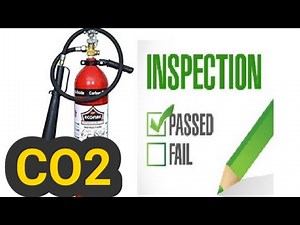 CO2 Fire extinguisher - Maintenance & inspection. | #safetyforall01 |