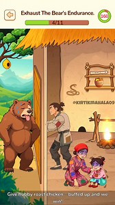 Stop the bear 😬 Impossible date • Android X iOS #fbreels #fbreelsfypシ゚viral #gameplay #gaming #games | Kirtikbhai Somlabhai Mahala