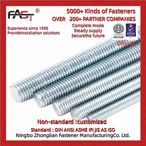 [Hot Item] High Tensile Strength DIN975 Threaded Rod - Meets International Standards